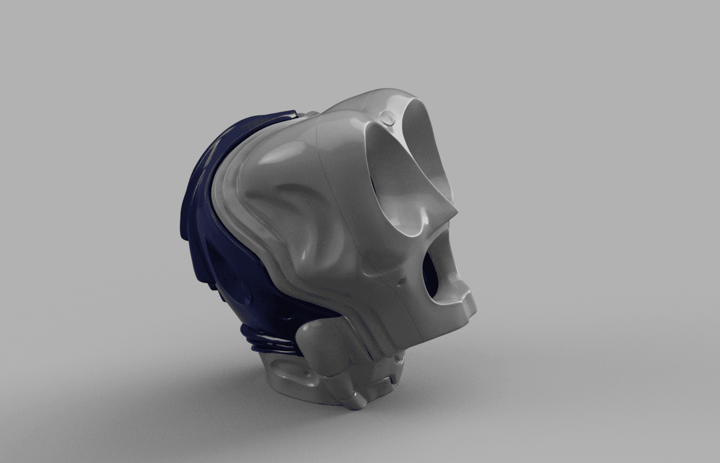 790 robot head front view